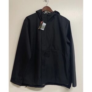 Ozark Trail Outdoor Equipment Rain Jacket Black Soot Wind Breaker Men's XL 46-48